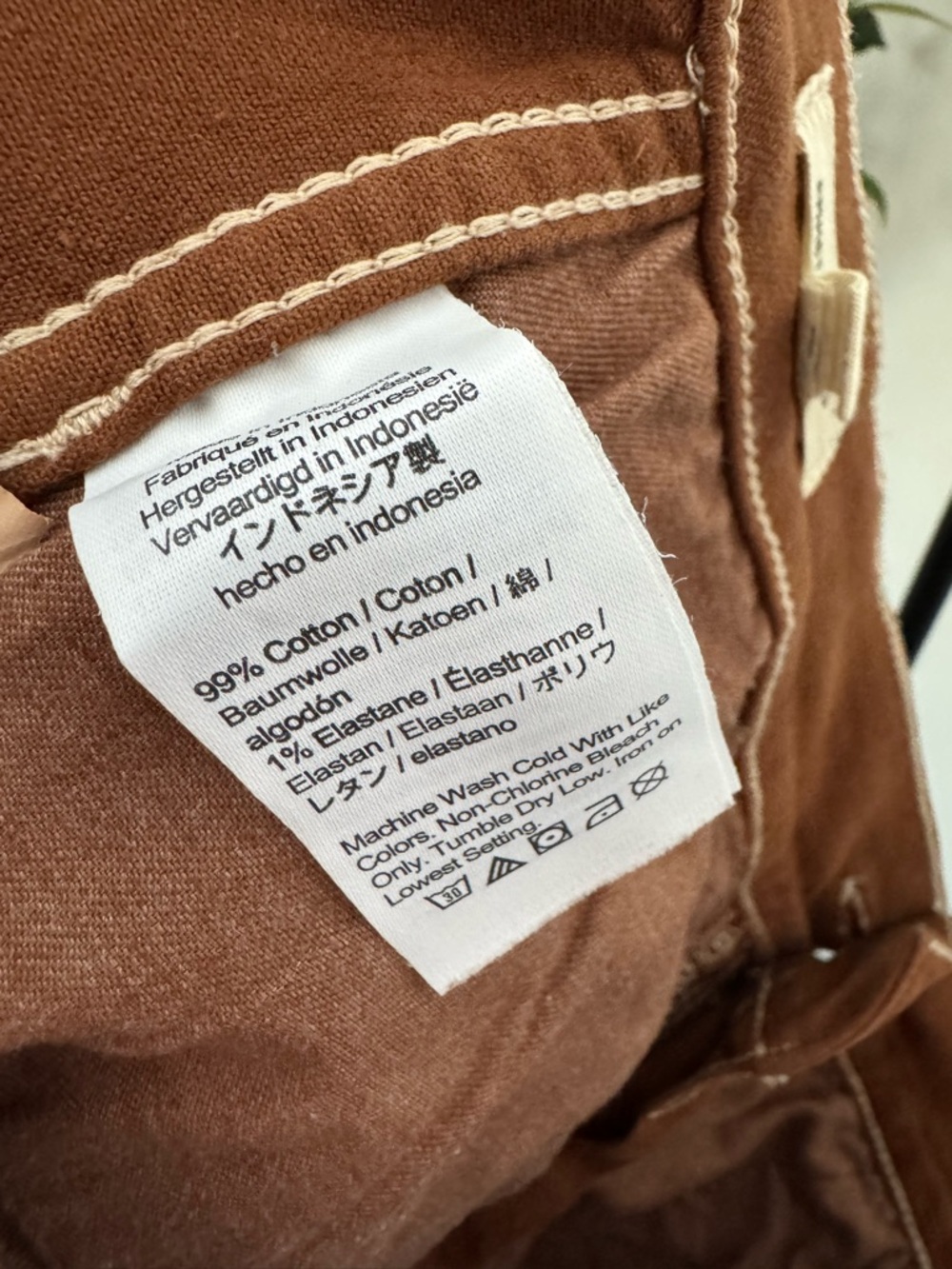 Madewell Emmett Wide-Leg Pants 29 - Picture 7 of 7
